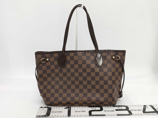 LOUIS VUITTON Damier N51109 Damier Neverfull PM Old Model Tote Bag