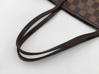 LOUIS VUITTON Damier N51109 Damier Neverfull PM Old Model Tote Bag