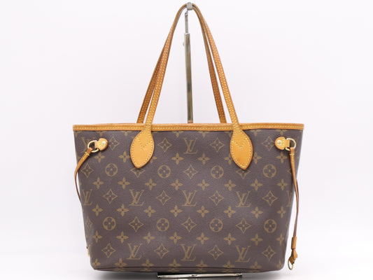 LOUIS VUITTON M41000 Monogram Neverfull PM Tote Bag