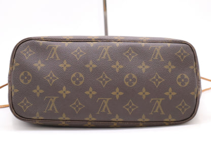 LOUIS VUITTON M41000 Monogram Neverfull PM Tote Bag