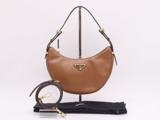 PRADA Arke Small Shoulder Bag with Dust Bag and Strap
