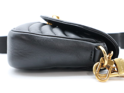 LOUIS VUITTON M56461 New Wave Multi-Pochette Shoulder Bag with 2 Shoulder Straps and Pouch