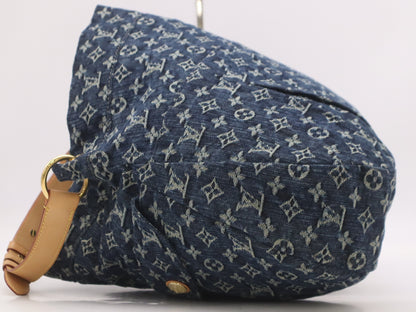 LOUIS VUITTON M40493 Daily GM Blue Jean Shoulder Bag with Dust Bag