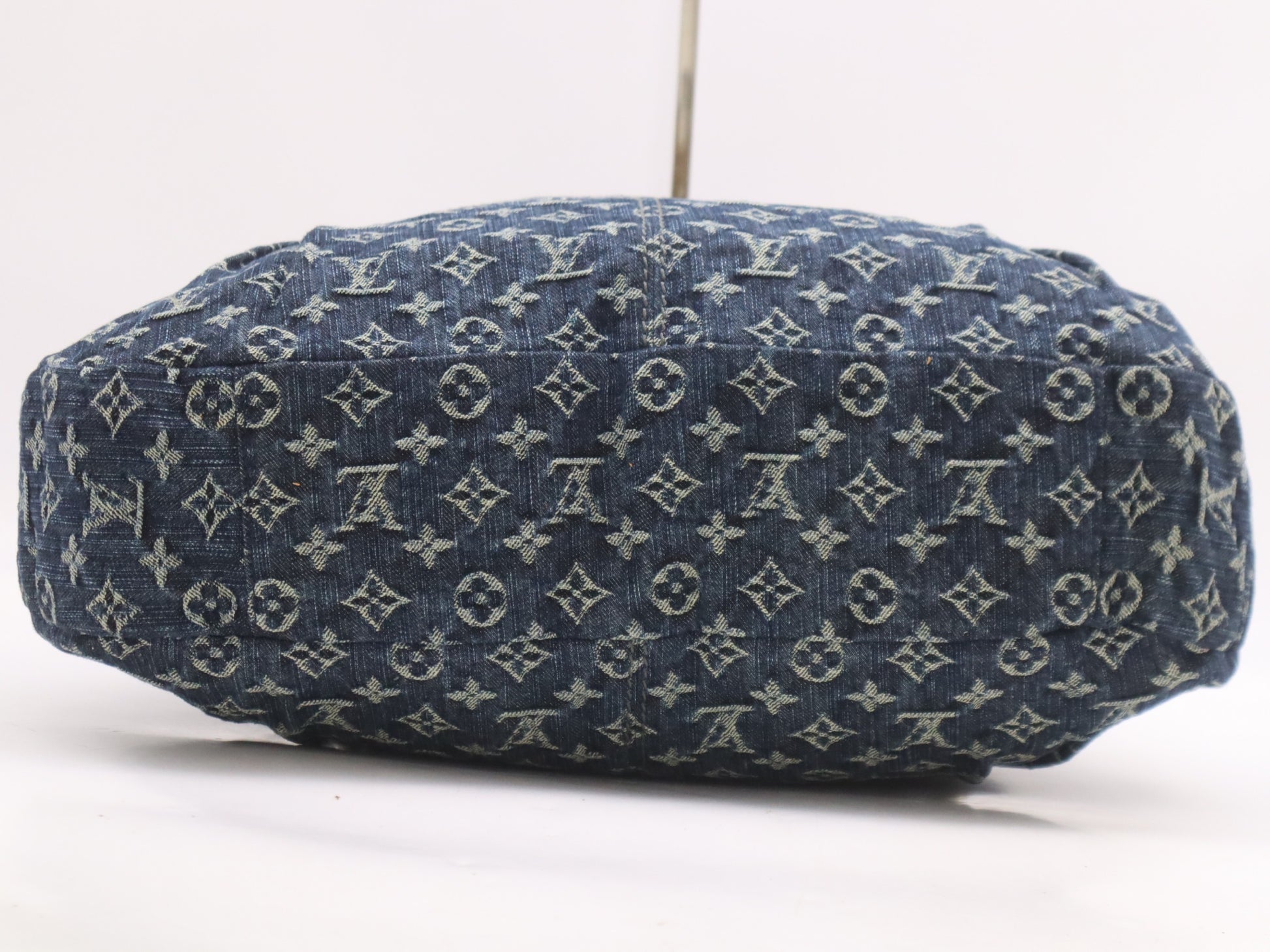 LOUIS VUITTON M40493 Daily GM Blue Jean Shoulder Bag with Dust Bag