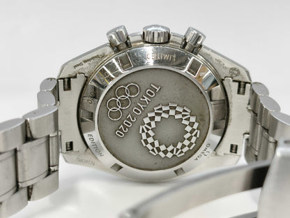 OMEGA Speedmaster 522.30.42.30.06.001 78839176 Manual Winding Silver Dial Tokyo 2020 Limited Edition Men's Watch