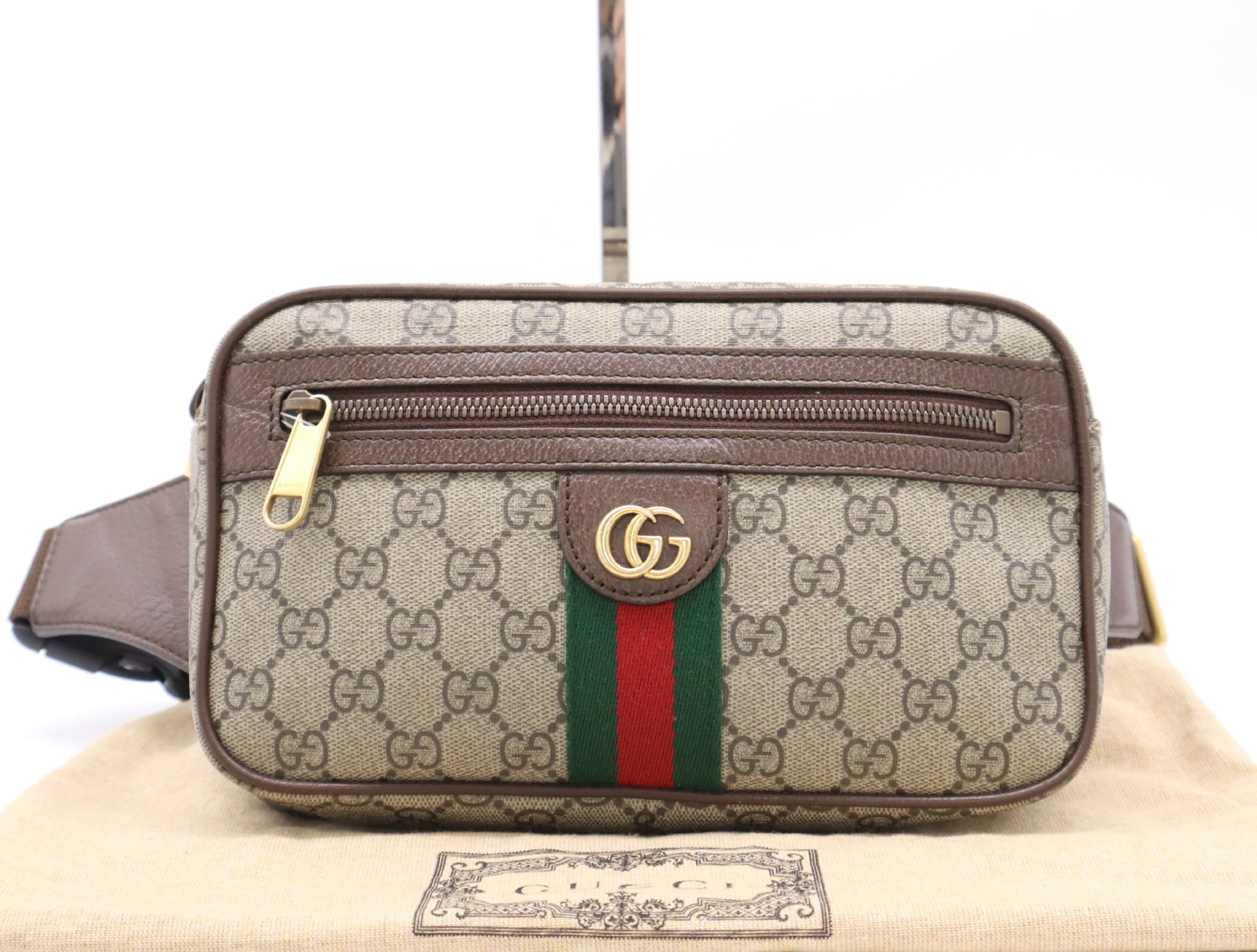 GUCCI 574796 Ophidia GG Supreme Body Bag 520981 with Dust Bag