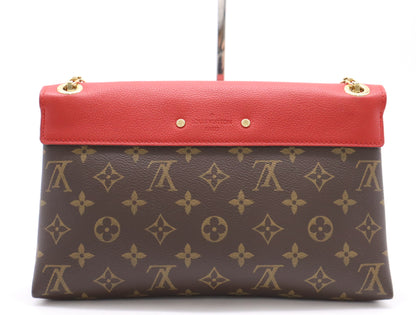 LOUIS VUITTON M41201 Pallas Chain Cerise Shoulder Bag