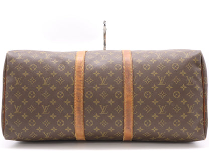 LOUIS VUITTON M41424 Monogram Keepall 55 Boston Bag
