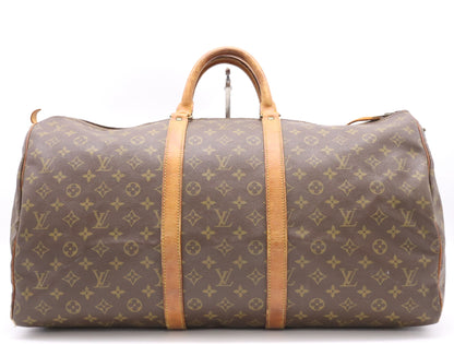 LOUIS VUITTON M41424 Monogram Keepall 55 Boston Bag