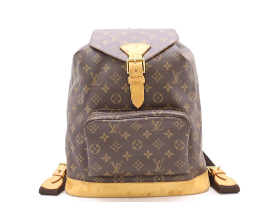 LOUIS VUITTON M51135 Monogram Montsouris GM Backpack