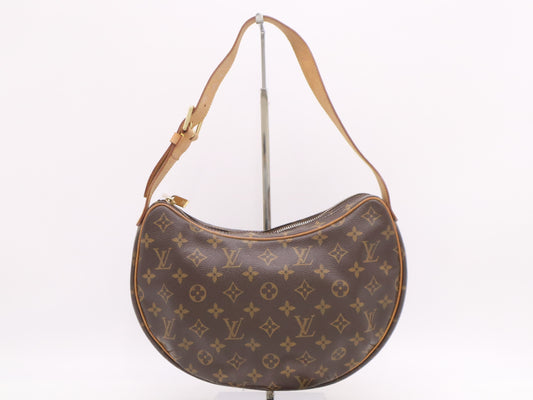 LOUIS VUITTON M51512 Monogram Croissant MM Shoulder Bag
