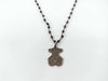 Tous SV925 Rhinestone Bear Necklace
