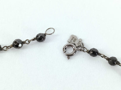 Tous SV925 Rhinestone Bear Necklace