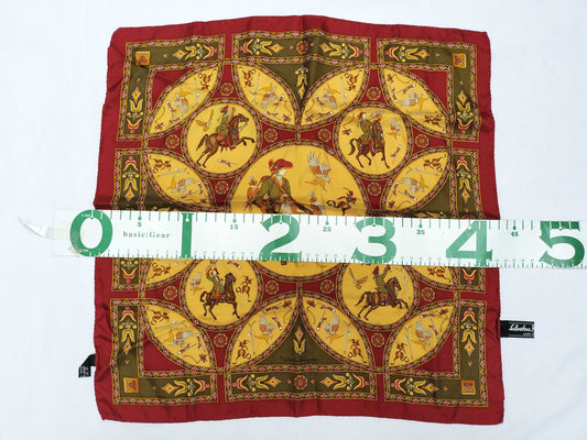 Salvatore Ferragamo Salvatore Ferragamo Ferragamo Silk Scarf Bordeaux Scarf