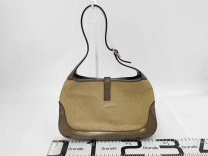 GUCCI Jackie Gold One-Shoulder Handbag
