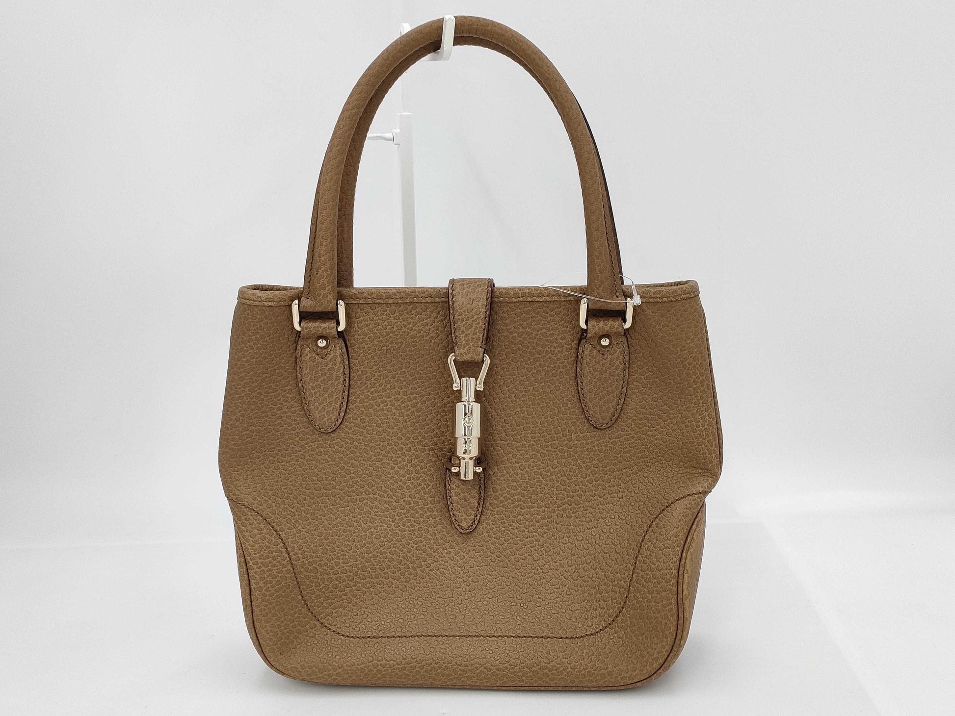 GUCCI New Jackie Leather Tote Handbag