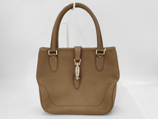 GUCCI New Jackie Leather Tote Handbag
