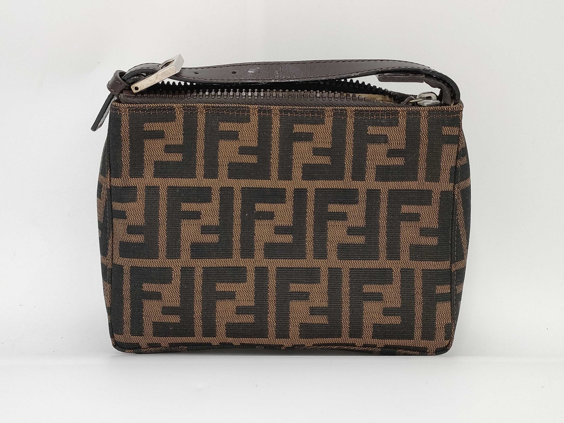 FENDI Zucca Mini Hand Pouch