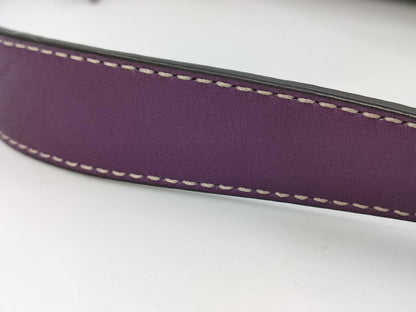 BURBERRY Mini Shoulder Purple Handbag
