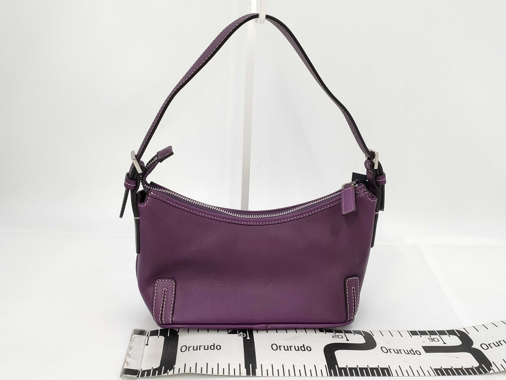 BURBERRY Mini Shoulder Purple Handbag