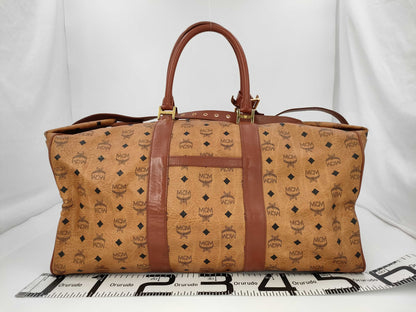 MCM Visetos Boston Bag Boston Bag