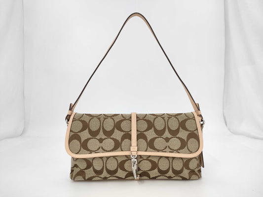COACH Signature Shoulder Bag/Handbag