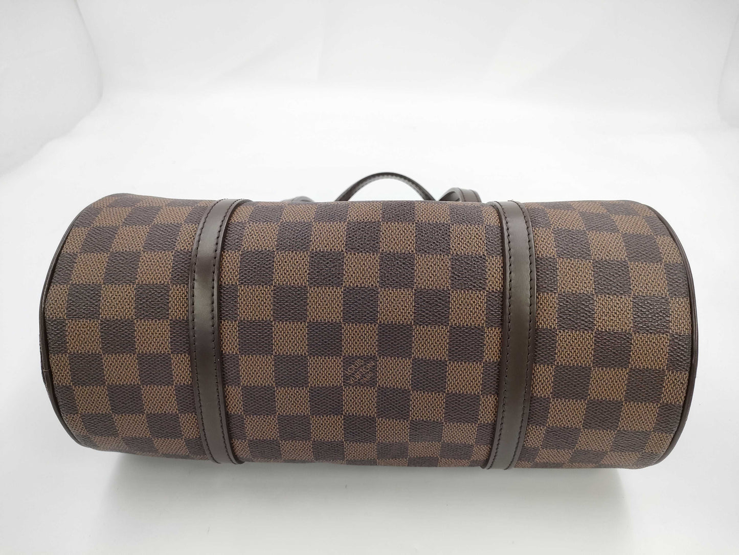 LOUIS VUITTON Damier Papillon 30 Handbag with Pouch