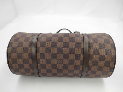 LOUIS VUITTON Damier Papillon 30 Handbag with Pouch