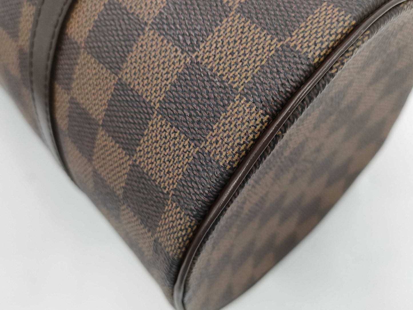 LOUIS VUITTON Damier Papillon 30 Handbag with Pouch