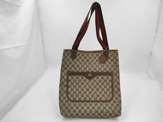 GUCCI GG Supreme Sherry Tote Bag