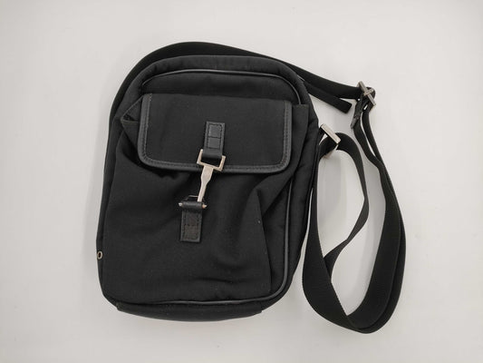 GUCCI Gucci Nylon Shoulder Bag Black Shoulder Bag