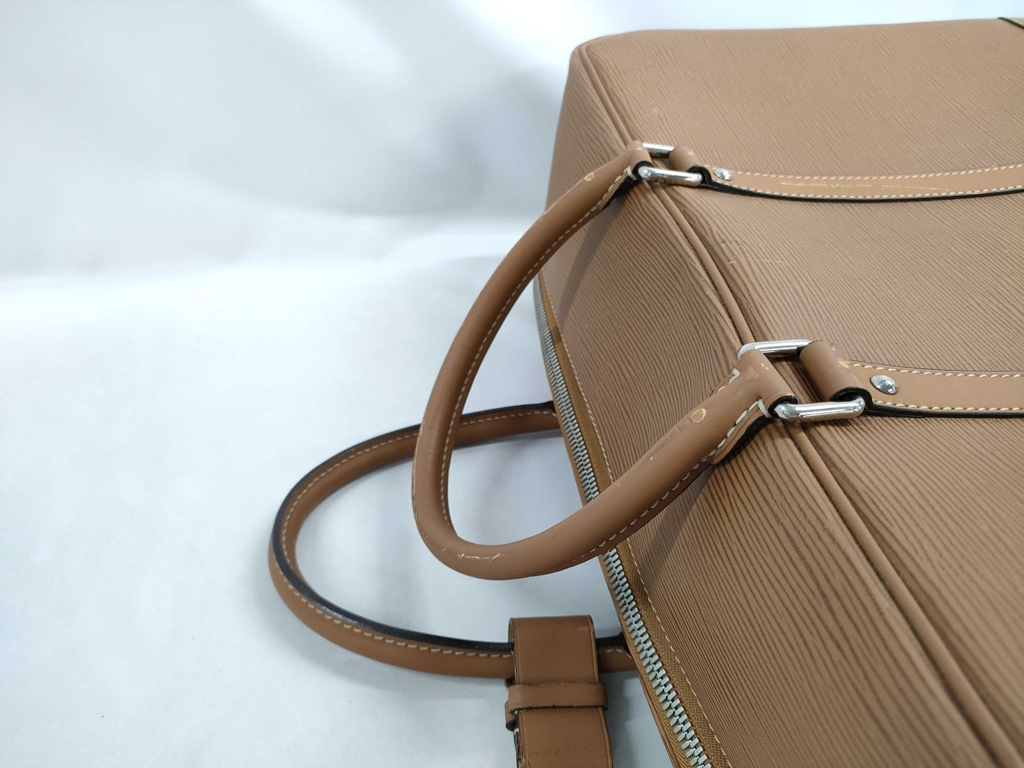 LOUIS VUITTON Epi Sirius Brown Handbag