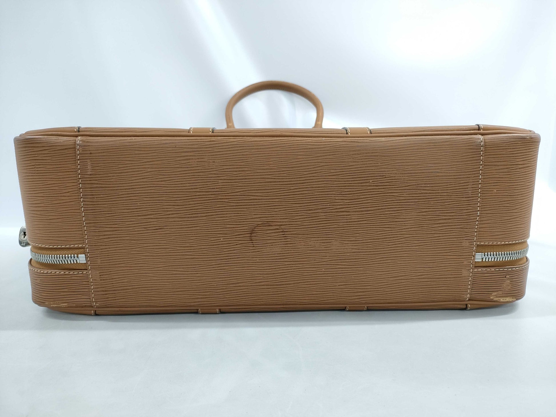 LOUIS VUITTON Epi Sirius Brown Handbag