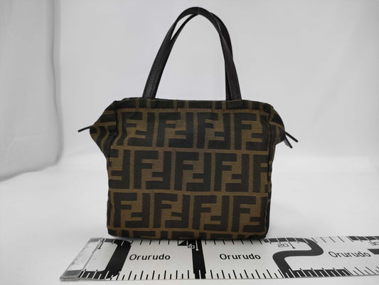 FENDI Zucca pattern Fendi Zucca hand pouch handbag
