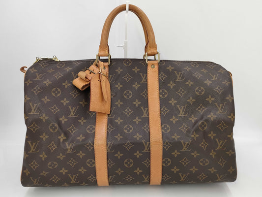 LOUIS VUITTON LOUIS VUITTON Vuitton Monogram Keepall 45 Boston Bag