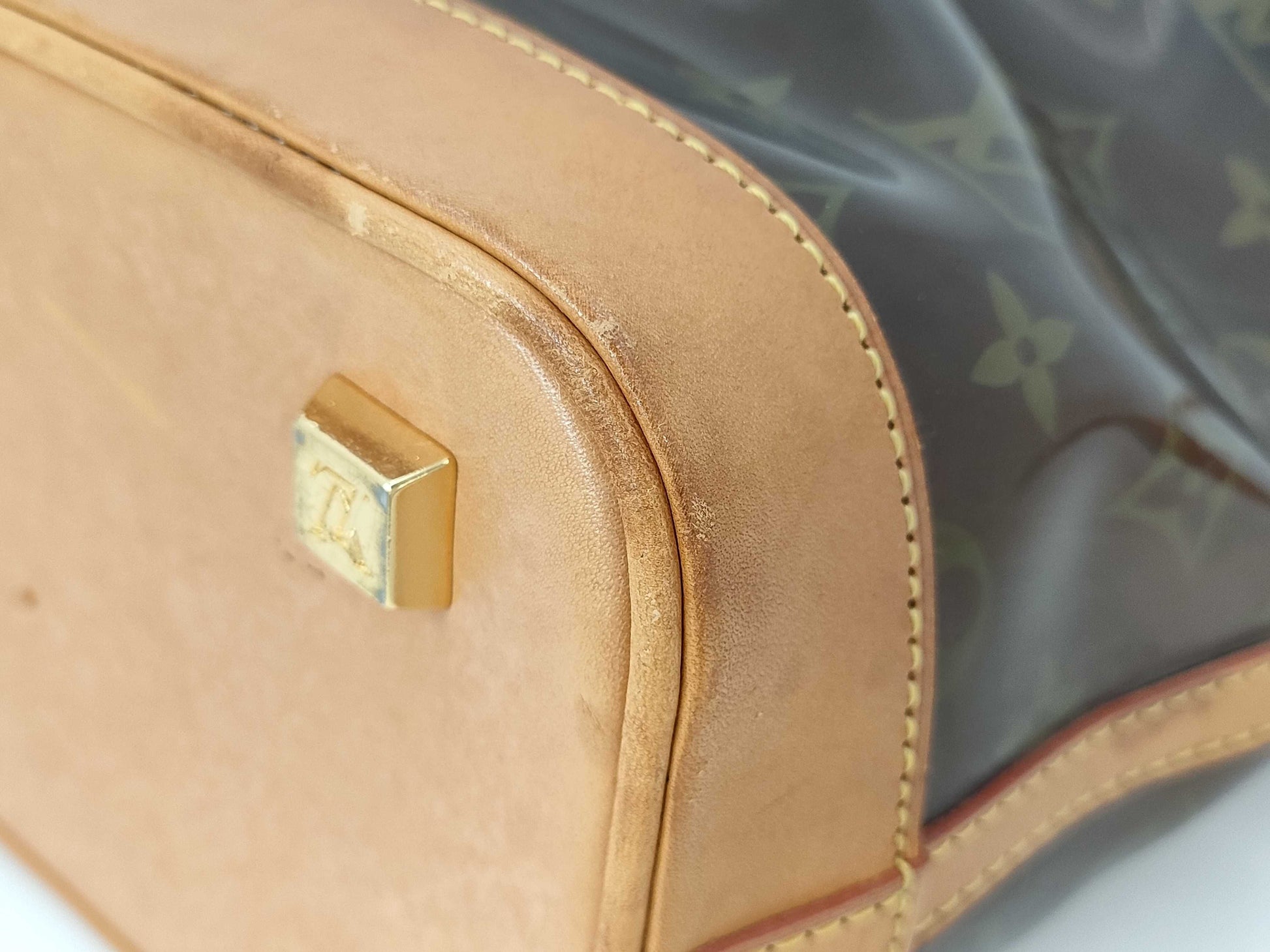 LOUIS VUITTON Monogram Vuitton Monogram Vinyl Cover Ampoule MM M92501 LM1022 Tote Bag