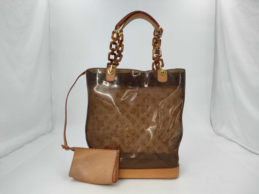 LOUIS VUITTON Monogram Vuitton Monogram Vinyl Cover Ampoule MM M92501 LM1022 Tote Bag