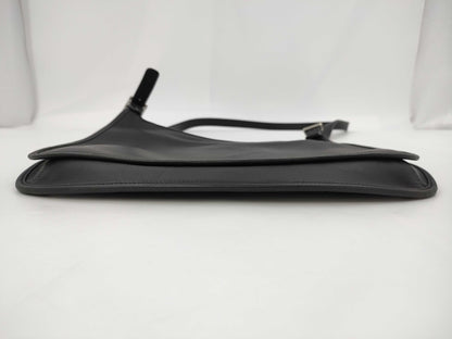 COACH Leather Shoulder Bag Black Shoulder Bag