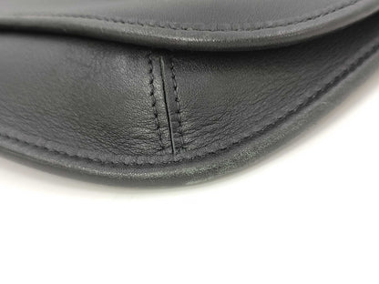 COACH Leather Shoulder Bag Black Shoulder Bag