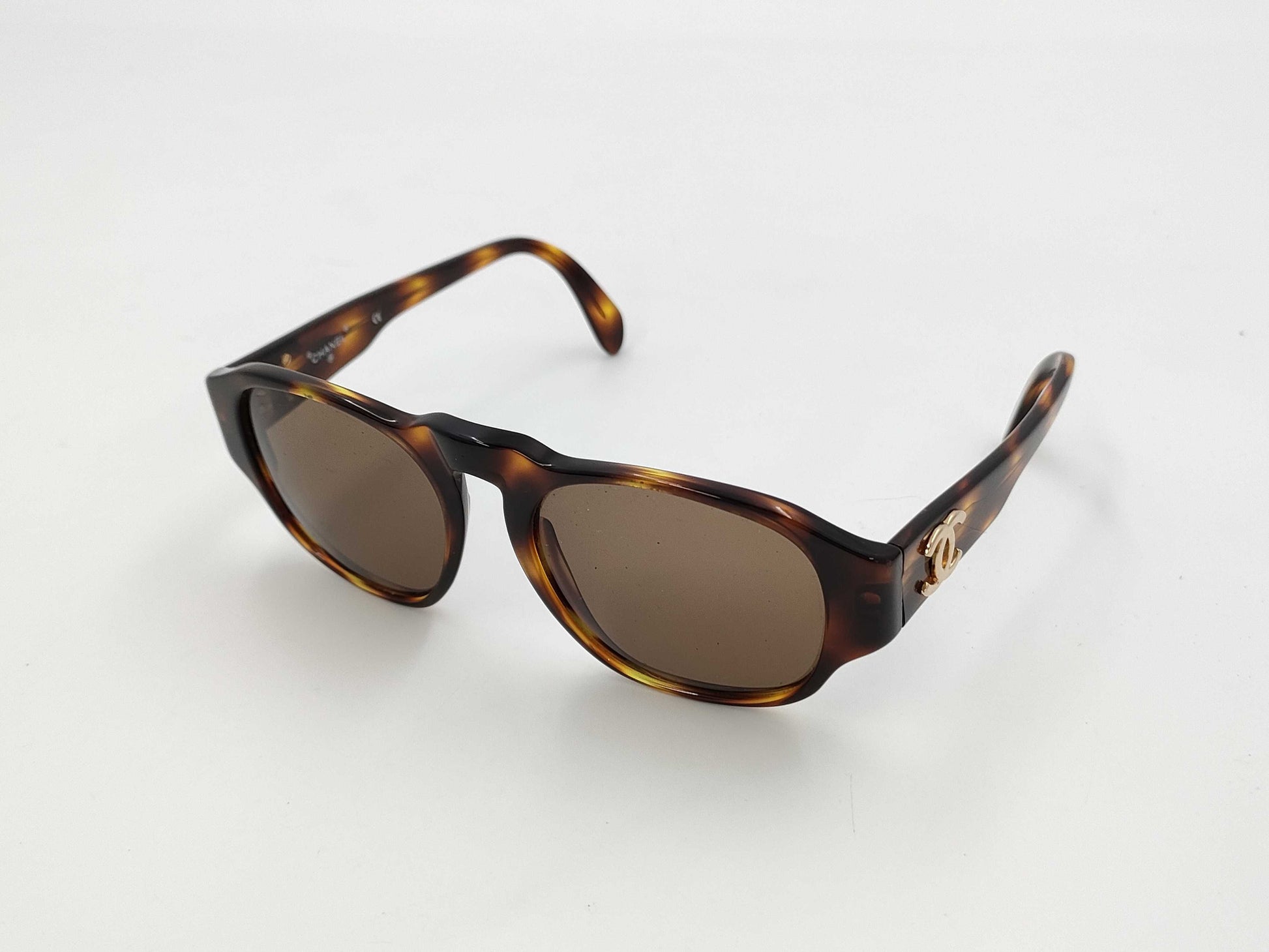 CHANEL Coco Mark Chanel Coco Mark Brown Sunglasses Sunglasses and Glasses