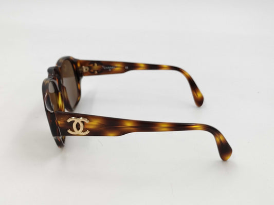 CHANEL Coco Mark Chanel Coco Mark Brown Sunglasses Sunglasses and Glasses