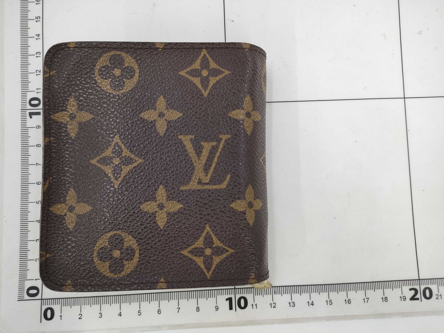 LOUIS VUITTON Compact Zip Monogram Wallet
