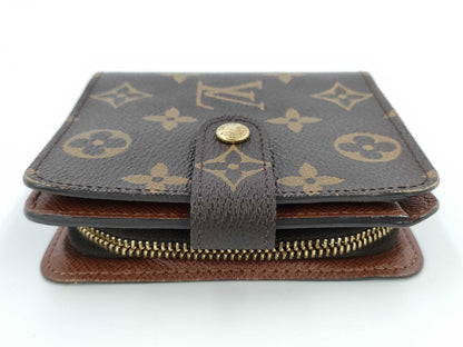 LOUIS VUITTON Compact Zip Monogram Wallet