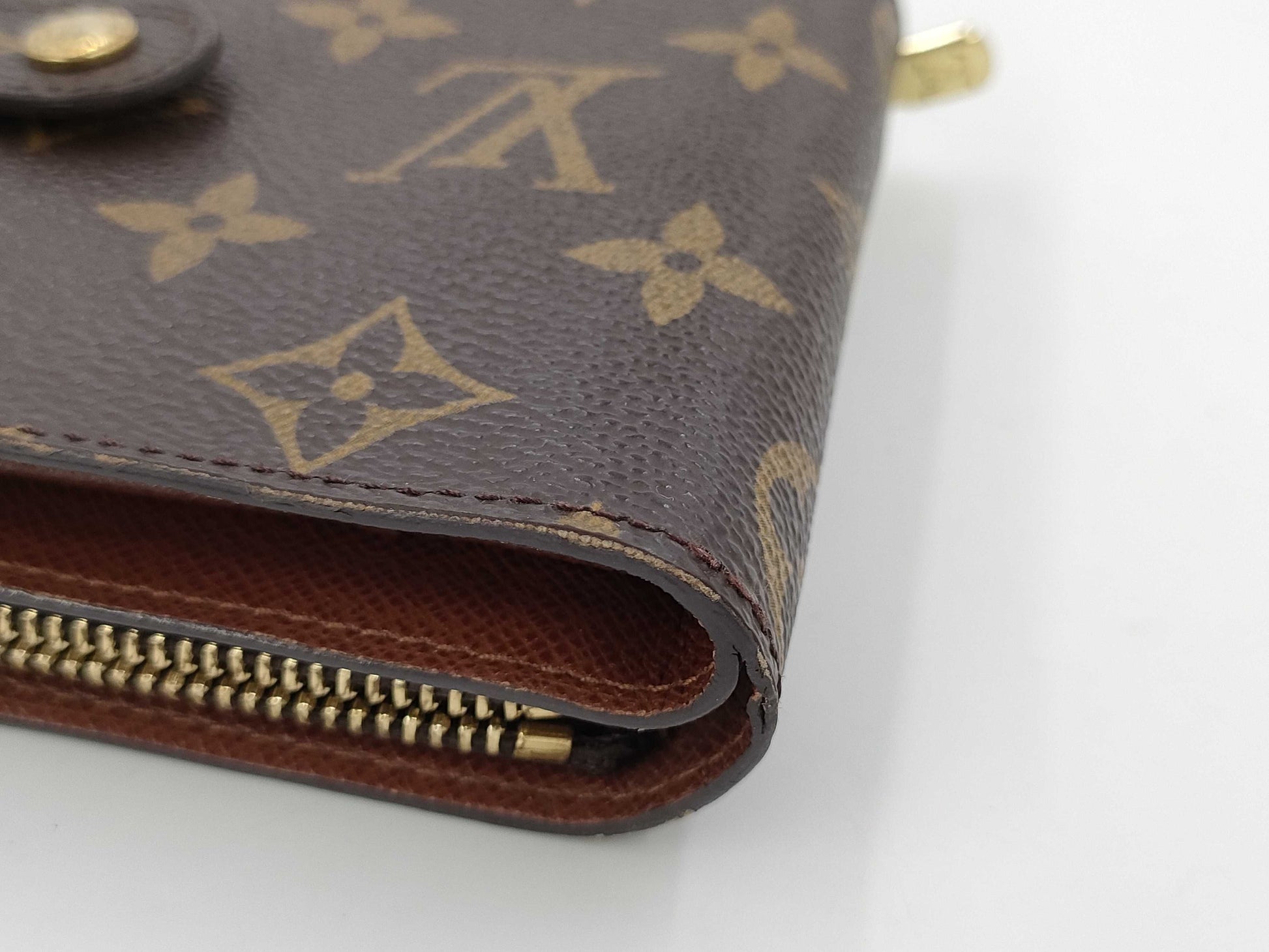 LOUIS VUITTON Compact Zip Monogram Wallet