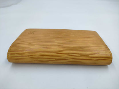 LOUIS VUITTON Epi Yellow Wallet