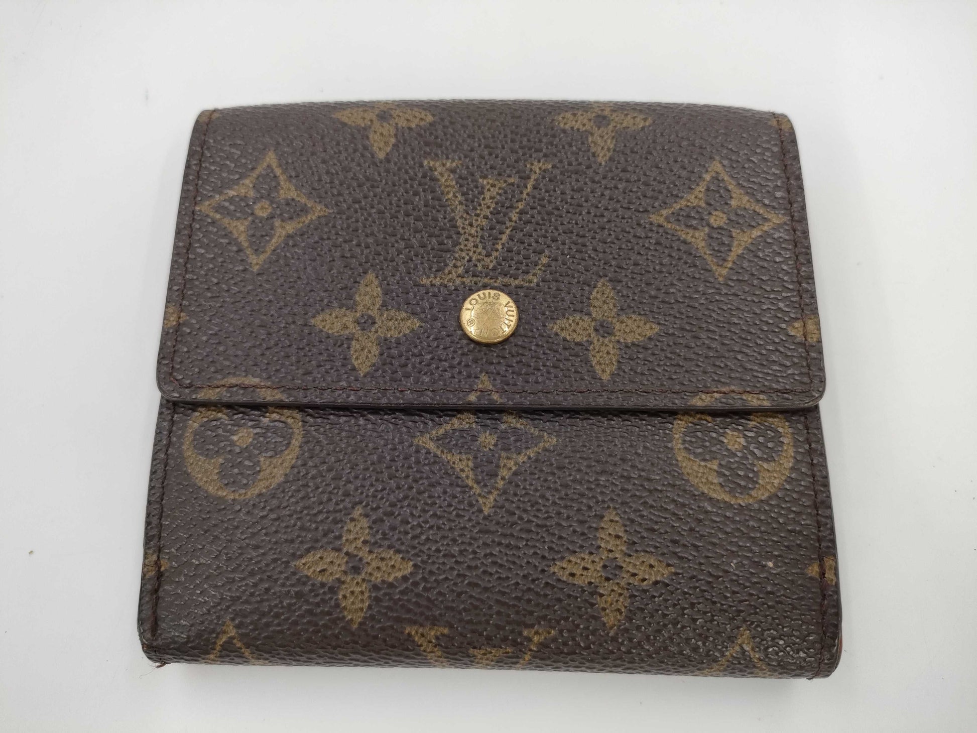 LOUIS VUITTON Monogram Bifold Wallet, Double-Sided