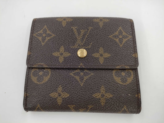 LOUIS VUITTON Monogram Bifold Wallet, Double-Sided