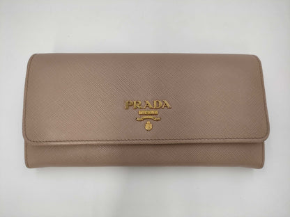 PRADA Prada Leather Long Wallet