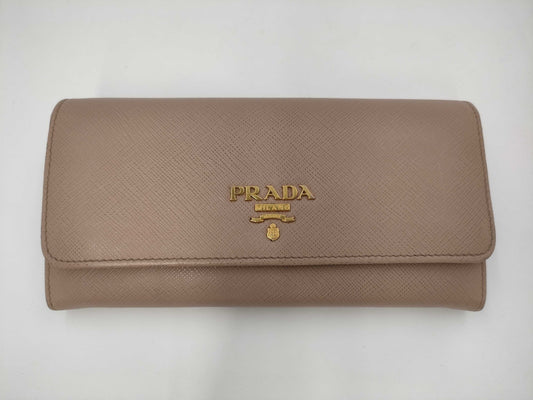 PRADA Prada Leather Long Wallet