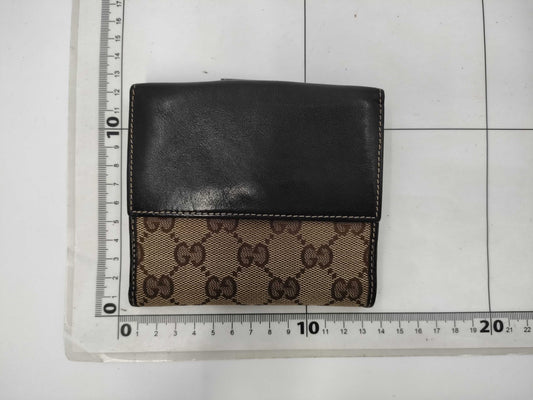 GUCCI GG Canvas Folding Wallet